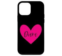Custodia per iPhone 12 mini Rosa Diana Nome Cuore Amore Donna Ragazza Amica Personalizzato