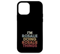 Custodia per iPhone 12 mini Rosalie Name Rosalie Personalized Name First Given