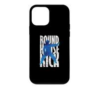 Custodia per iPhone 12 mini Round House Kick Boxing Taekwondo