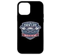 Custodia per iPhone 12 mini Rowing Crew Life United By The Remo Team Motto Rower Citazione