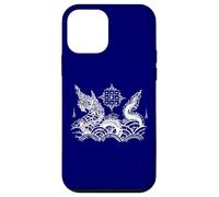 Custodia per iPhone 12 mini Sak Yant Tatuaggio Serpente Naga Yantra Thailandia Bangkok