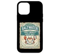 Custodia per iPhone 12 mini Saltwater Doctor Crab Ocean Vintage Design