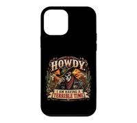 Custodia per iPhone 12 mini Salve, sto passando un periodo terribile, Funny Cowboy Skeleton