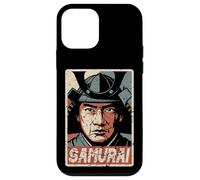 Custodia per iPhone 12 mini Samurai giapponese Ukiyo-e Anime Retro Giappone Bushido Souvenir