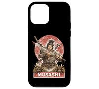 Custodia per iPhone 12 mini Samurai Guerriero Musashi, Giapponese Sword Fighter