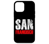 Custodia per iPhone 12 mini San Francisco California Graphic Map T-shirt, San Francisco