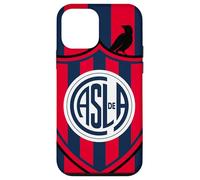 Custodia per iPhone 12 mini San Lorenzo de Almagro - Scudo a strisce CASLA