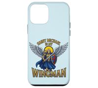 Custodia per iPhone 12 mini San Michele Arcangelo è il mio Wingman Catholic Art St