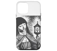 Custodia per iPhone 12 mini Santa Chiara d'Assisi Santa Cattolica Italiana Donna