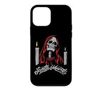 Custodia per iPhone 12 mini SANTA MUERTE MESSICO SKELETON GOTHIC DONNA DONNE UOMO UOMINI