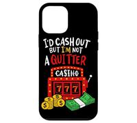 Custodia per iPhone 12 mini Sarei Cash Out Ma Io Non Sono Un Quitter Poker Giocatori Gioco D'azzardo