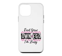 Custodia per iPhone 12 mini Sassy Alimenta il tuo EGO I'm Busy Confident Design