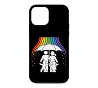 Custodia per iPhone 12 mini Save Space - Ombrello protettivo arcobaleno, motivo: patrioti