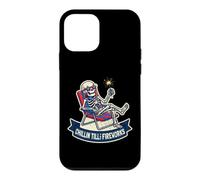 Custodia per iPhone 12 mini Scheletro Chillin Till The Fireworks Funny 4th of Lazy Luglio