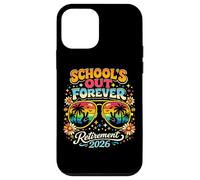 Custodia per iPhone 12 mini Schools Out Forever Pensione 2026 Insegnante in pensione Retro