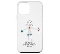 Custodia per iPhone 12 mini Scienza della ragazza di ricerca clinica delle donne divertenti