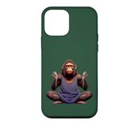 Custodia per iPhone 12 mini Scimmie Yoga