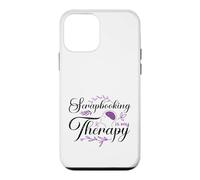 Custodia per iPhone 12 mini Scrapbooking is My Therapy Paper Crafting Scrapbooking
