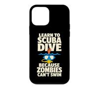 Custodia per iPhone 12 mini Scuba Diver Zombie Apocalypse Avventura subacquea