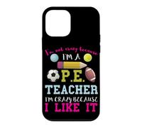 Custodia per iPhone 12 mini Scuola P.E. Insegnante perché mi piace insegnante di palestra insegnante di educazione fisica