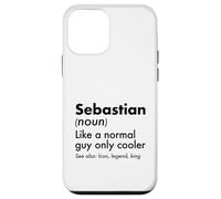 Custodia per iPhone 12 mini Sebastian come un ragazzo normale solo più cool leggenda King First