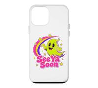 Custodia per iPhone 12 mini See Ya Soon Moon Cute Spooky Halloween Stars Kawaii