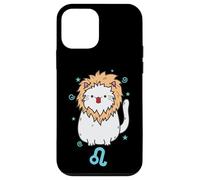 Custodia per iPhone 12 mini Segno zodiacale Leone come oroscopo gatto