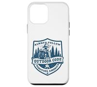 Custodia per iPhone 12 mini Segui sempre il codice outdoor Retro Scouting Sostenibilità