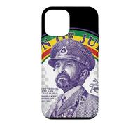Custodia per iPhone 12 mini Selassie Emperor Portrait Classic Postage Stamp Ethiopian