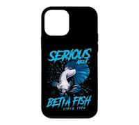 Custodia per iPhone 12 mini Serio riguardo al custode di pesci d'acquario Betta Fish dal