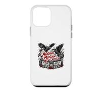 Custodia per iPhone 12 mini Servizio notizie Huginn e Muninn Corvo vichingo norreno