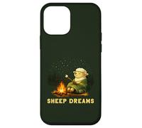 Custodia per iPhone 12 mini Sheep Dreams - Campfire Marshmallow Camping