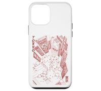 Custodia per iPhone 12 mini Shibuya giapponese che Attraversa il Paesaggio Urbano di