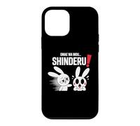 Custodia per iPhone 12 mini Shinderu! Divertente Chibi Anime Bunny Kawaii Manga Commedia