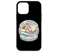 Custodia per iPhone 12 mini Sì, Windsurf come una ragazza voglio qualche lezione Scherzo sul windsurfista