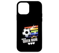 Custodia per iPhone 12 mini Sideline Queen Mom Soccer Game Days Mom Gift