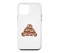 Custodia per iPhone 12 mini Simpatico design a fumetti con lontra amici
