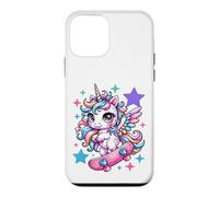 Custodia per iPhone 12 mini Simpatico disegno di skateboard a forma di unicorno