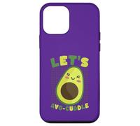Custodia per iPhone 12 mini Simpatico gioco di parole Let's Avocado Cuddle