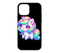 Custodia per iPhone 12 mini Simpatico unicorno arcobaleno Kawaii Fantasy Animal