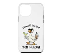 Custodia per iPhone 12 mini Single Goose Is On Loose Fun Summer Vibes Duck Design