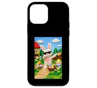 Custodia per iPhone 12 mini Six Seven 6-7 Easter Day Ragazzi Bambini Dabbing Bunny 67 Meme
