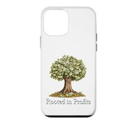 Custodia per iPhone 12 mini Soldi e albero radicati nella progettazione finanziaria dei profitti