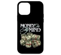 Custodia per iPhone 12 mini Soldi nella mia mente, trambusto, grind, rap, contanti, ottenere soldi, droga