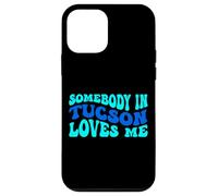 Custodia per iPhone 12 mini Somebody in Tucson Loves Me Modern Boho Vibe