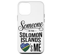 Custodia per iPhone 12 mini Someone In The Solomon Islands Loves Me Heart