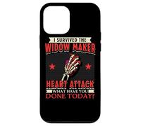 Custodia per iPhone 12 mini Sono sopravvissuto all"arresto cardiaco di attacco cardiaco di Widow Maker