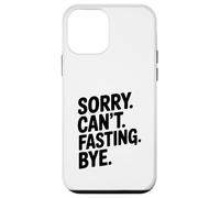 Custodia per iPhone 12 mini Sorry Can't Digiuno Ciao Divertente Umorismo Sarcastico