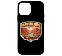 Custodia per iPhone 12 mini Souvenir del Parco Nazionale delle Canyonlands Utah Memorabilia Escursionista