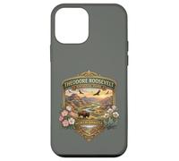 Custodia per iPhone 12 mini Souvenir del Parco Nazionale Theodore Roosevelt North Dakota